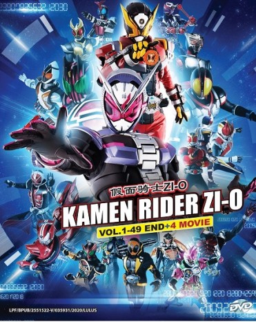KAMEN RIDER ZI-O VOL.1-49 END + 4 MOVIE 